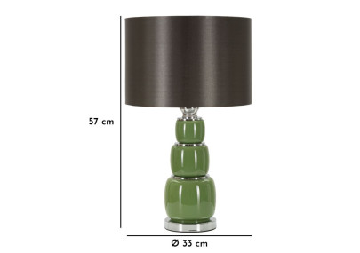 Lampe de Table Eva Three – Élégance Contemporaine Ø 32,5x55 cm