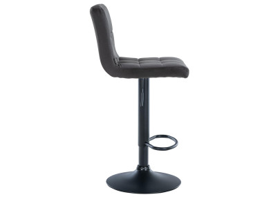 Barhocker Peru Samt schwarz