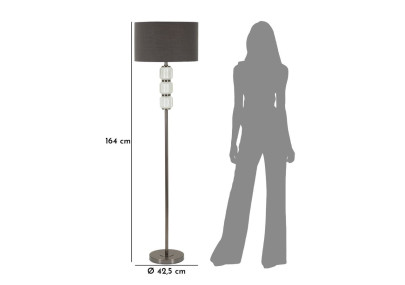 Lampadaire Bright One – Style Minimaliste Ø 42,5x164 cm