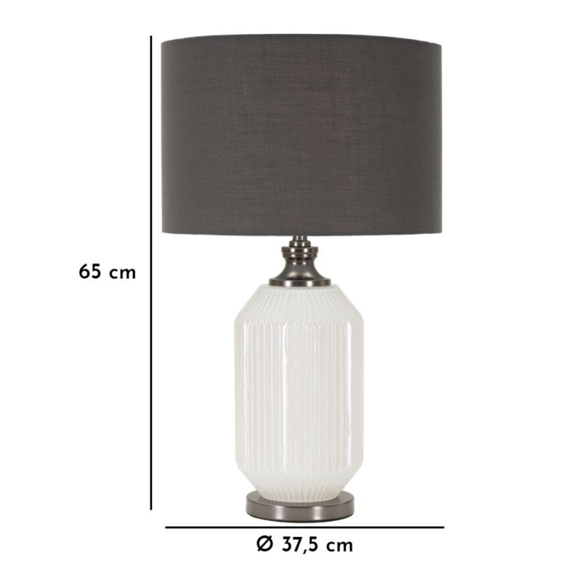Lampe de Table Brighty – Luxe Contemporain Ø 37,5x65 cm