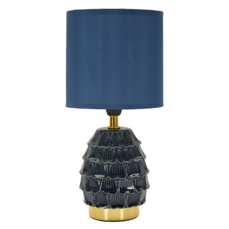 Lampe de Chevet Pigny Bleu – Style Moderne Ø 15x30,5 cm