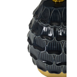 Lampe de Chevet Pigny Bleu – Style Moderne Ø 15x30,5 cm