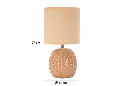 Lampe de Chevet Pontus Pêche – Élégance Ø 14x27 cm