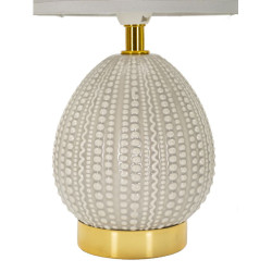 Lampe de Chevet Flavi Gris – Élégance Contemporaine Ø 15x30,5 cm