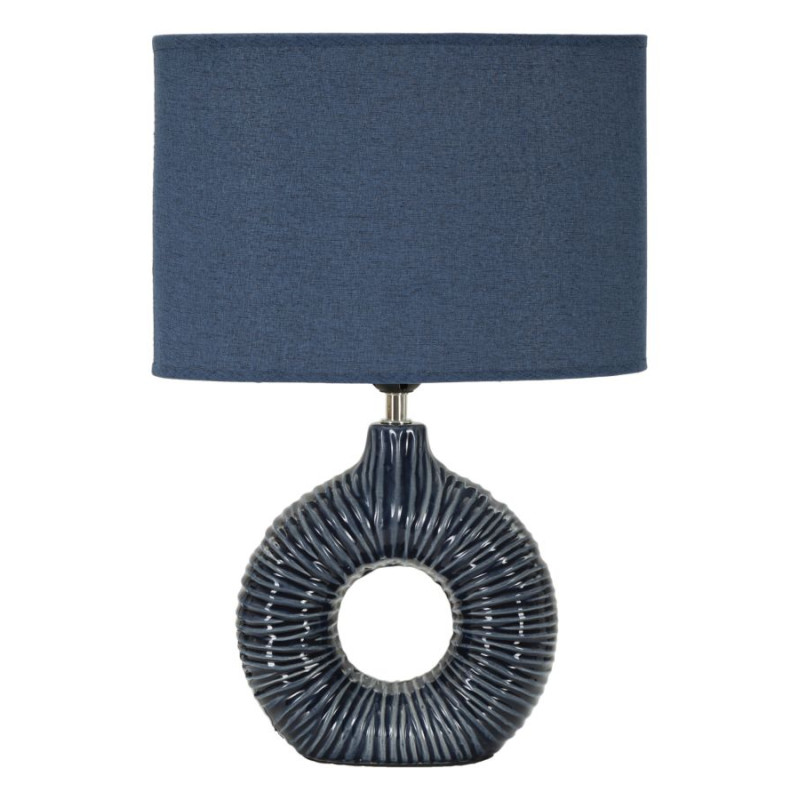 Lampe de table Seta Blue – Design Moderne 28,5 x 15 x 43 cm