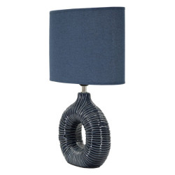 Lampe de table Seta Blue – Design Moderne 28,5 x 15 x 43 cm