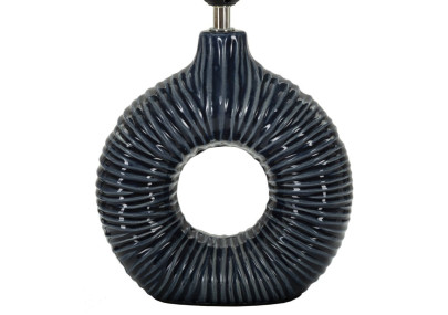 Lampe de table Seta Blue – Design Moderne 28,5 x 15 x 43 cm