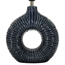 Lampe de table Seta Blue – Design Moderne 28,5 x 15 x 43 cm