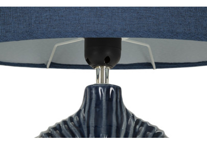 Lampe de table Seta Blue – Design Moderne 28,5 x 15 x 43 cm