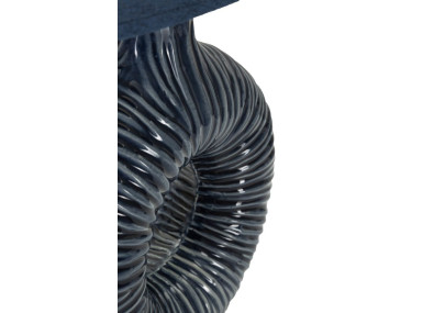 Lampe de table Seta Blue – Design Moderne 28,5 x 15 x 43 cm