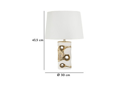 Lampe de Table Florida – Design Élégant Ø 30x43,5 cm