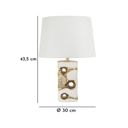 Lampe de Table Florida – Design Élégant Ø 30x43,5 cm