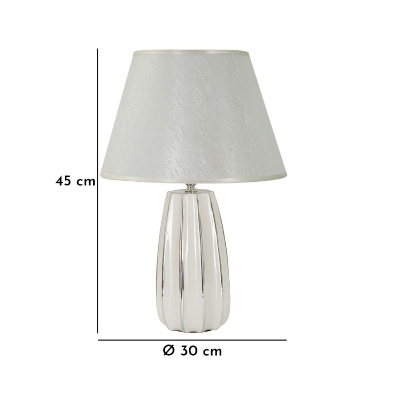 Lampe de Table Emmi – Style Contemporain Ø 30x45 cm