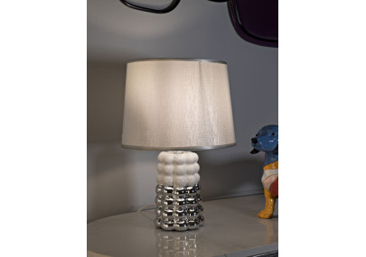 Lampe de Table Dentelle – Chic et Glam Ø 23x33 cm