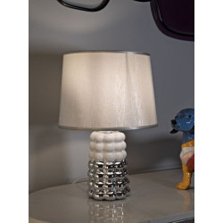 Lampe de Table Dentelle – Chic et Glam Ø 23x33 cm