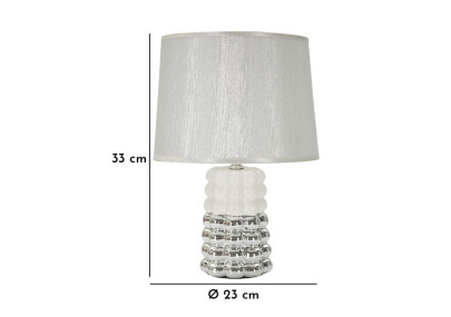 Lampe de Table Dentelle – Chic et Glam Ø 23x33 cm