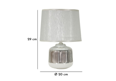 Lampe de Table Lucina – Élégance Minimaliste Ø 20x29 cm