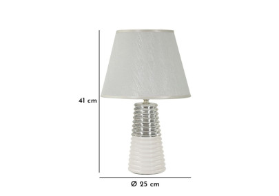 Lampe de Table Candela – Glam Contemporain Ø 25x41 cm