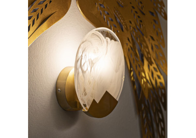 Applique Murale Lune – Style Minimaliste Ø 20x10 cm