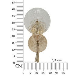 Applique Murale Sunrise – Chic et Élégant 20x14x41 cm