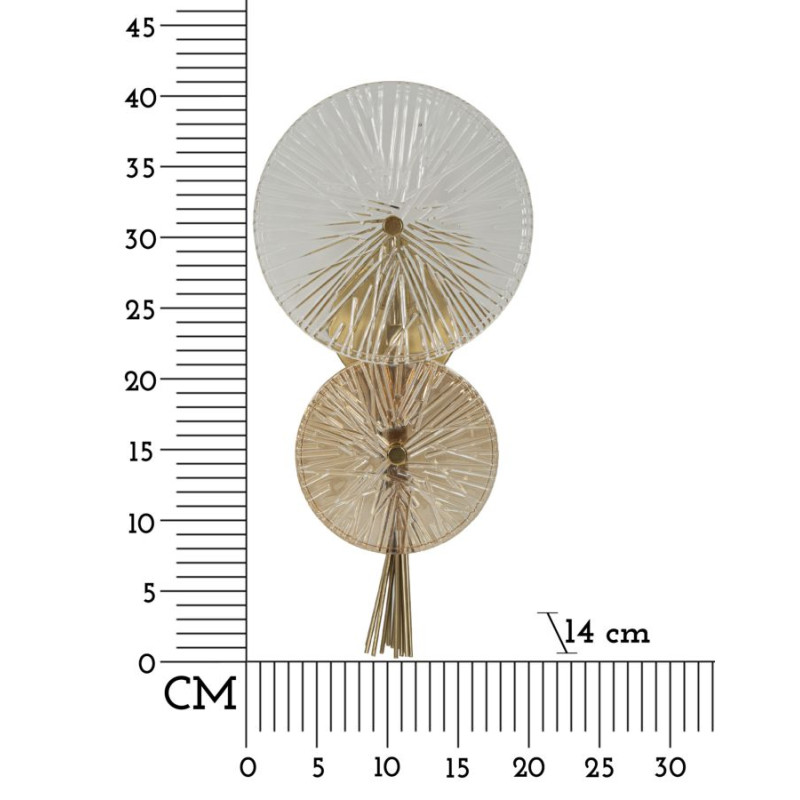 Applique Murale Sunrise – Chic et Élégant 20x14x41 cm