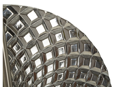 Applique Murale Argenté – Glam Contemporain 28x15x54 cm