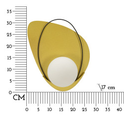 Applique Murale Circlý – Luxe et Élégance 28x17x32 cm