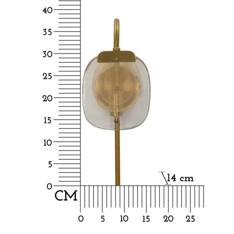 Applique Murale Softy – Design Minimaliste 15x14x38 cm