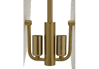 Plafonnier Verre – Luxe Contemporain 35x18x80 cm