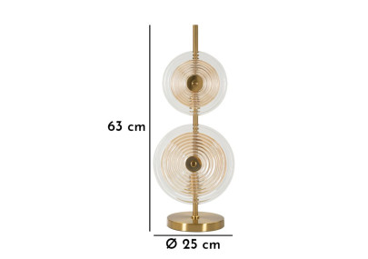 Lampe de Table Venise – Glam Contemporain Ø 25x63 cm