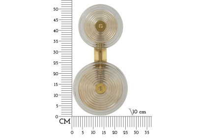 Applique Murale Venise – Élégance Luxe 25x10x52 cm