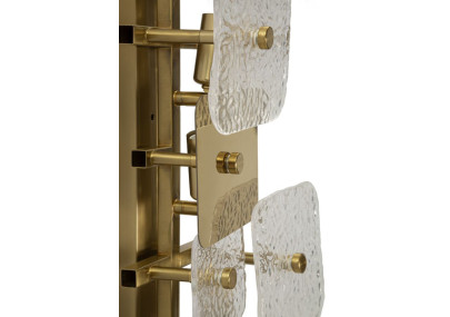 Applique Murale Glassy – Style Contemporain 24x13x76 cm