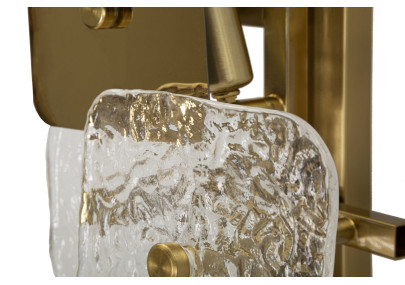 Applique Murale Glassy – Style Contemporain 24x13x76 cm