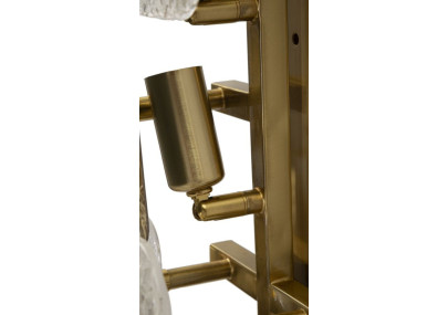 Applique Murale Glassy – Style Contemporain 24x13x76 cm