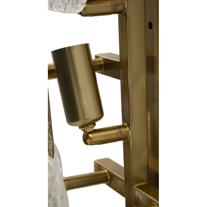 Applique Murale Glassy – Style Contemporain 24x13x76 cm