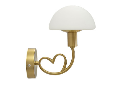 Applique Murale Lovy Gold – Glam et Élégant 23x15x22 cm