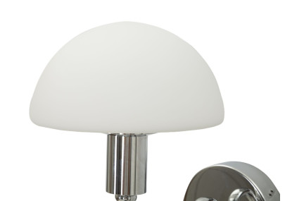 Applique Murale Lovy Argent – Élégance Contemporaine 23x15x22 cm