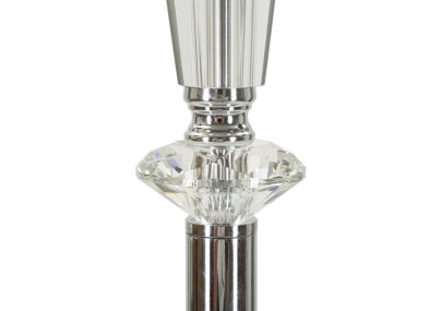 Lampadaire Argenté – Élégance et Design …..