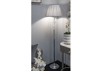 Lampadaire Argenté – Élégance et Design …..