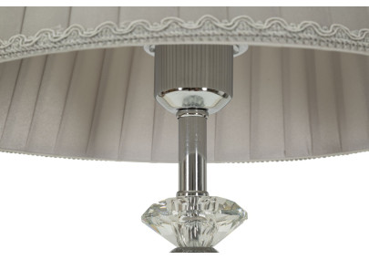 Lampe de Table Argenté – Luxe Contemporain Ø 30x56 cm