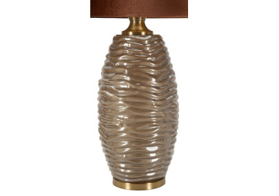 Lampe de Table Prague -W- – Style Glam Ø 45,5x79 cm