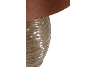 Lampe de Table Prague -W- – Style Glam Ø 45,5x79 cm