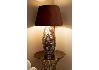 Lampe de Table Prague -W- – Style Glam Ø 45,5x79 cm