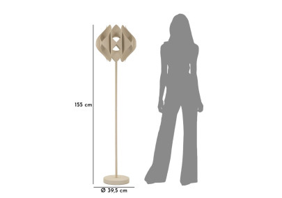 Lampadaire Espace – Élégance Contemporaine 39,5x155 cm