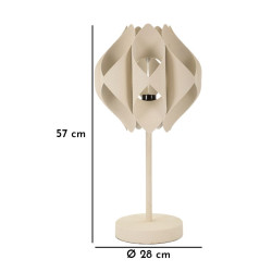 Lampe de Table Space – Chic et Design Ø 28x57 cm