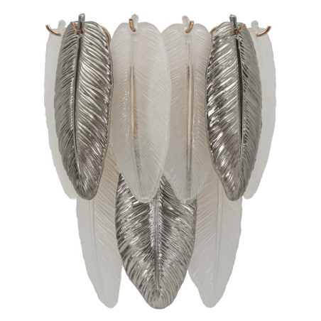 Applique Murale Leafy – Élégance Glam 24x15x29 cm