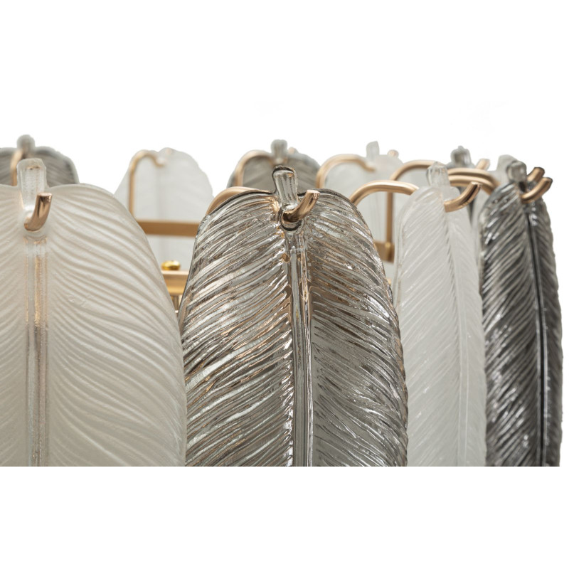 Plafonnier Feuillu – Luxe Contemporain Ø 60x40-87 cm