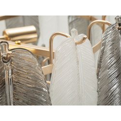 Plafonnier Feuillu – Luxe Contemporain Ø 60x40-87 cm