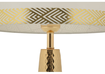 Lampe de Table Tower Or – Chic et Élégance Ø 30x54 cm