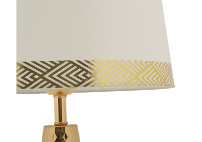 Lampe de Table Tower Or – Chic et Élégance Ø 30x54 cm